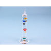 Galileo Thermometer, Mixed Colours