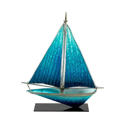 Metal Art Yacht with Stand - from Nauticalia