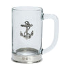 Tankard with Pewter Emblem