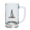 Tankard with Pewter Emblem