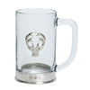 Tankard with Pewter Emblem