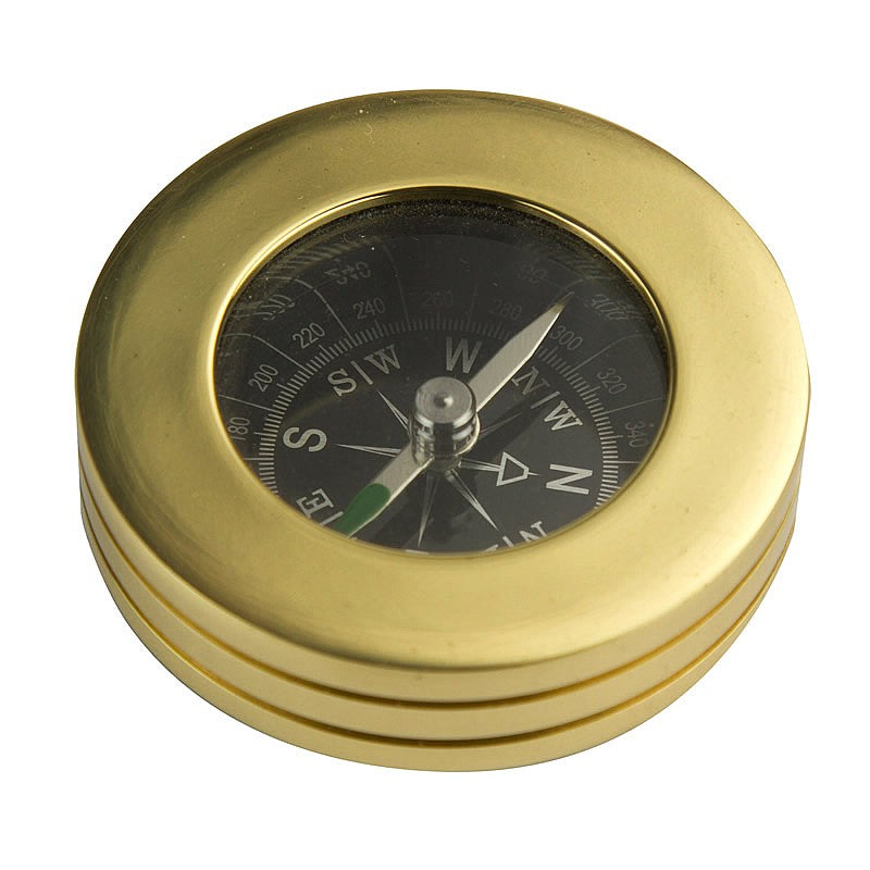 Brass Compass Paperweights at Nauticalia - Shop Online.