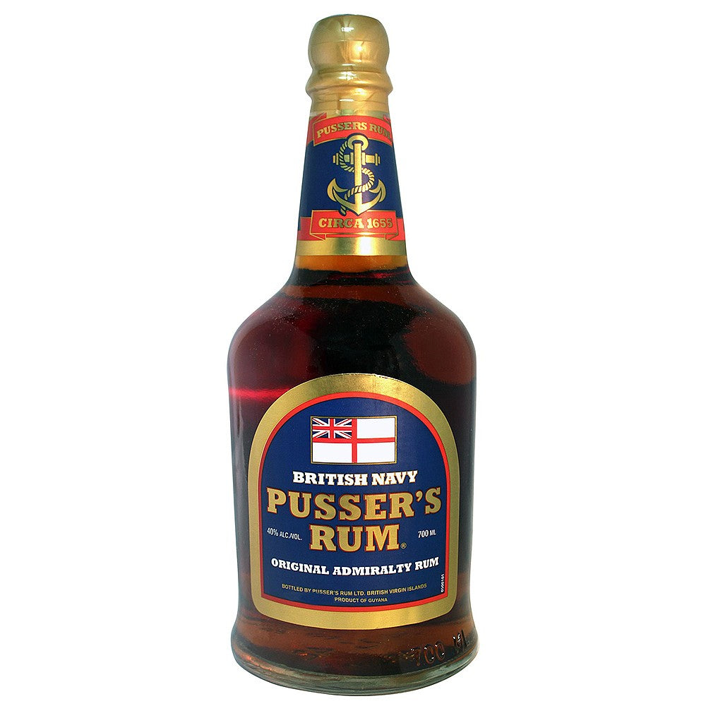 Award Winning Pusser's Original Admiralty Blue Label Rum - from Nauticalia