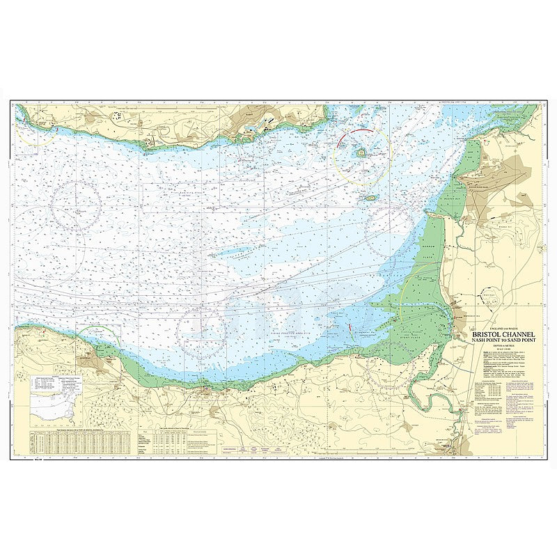 Admiralty Chart Prints 1152 Bristol Channel Nash Point To Sand Poi admiralty-chart-prints-1152-bristol-channel-nash-point-to-sand-poi
