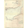 Vintage Nautical Chart - Admiralty Chart 2675c - English Channel, Eastern Sheet