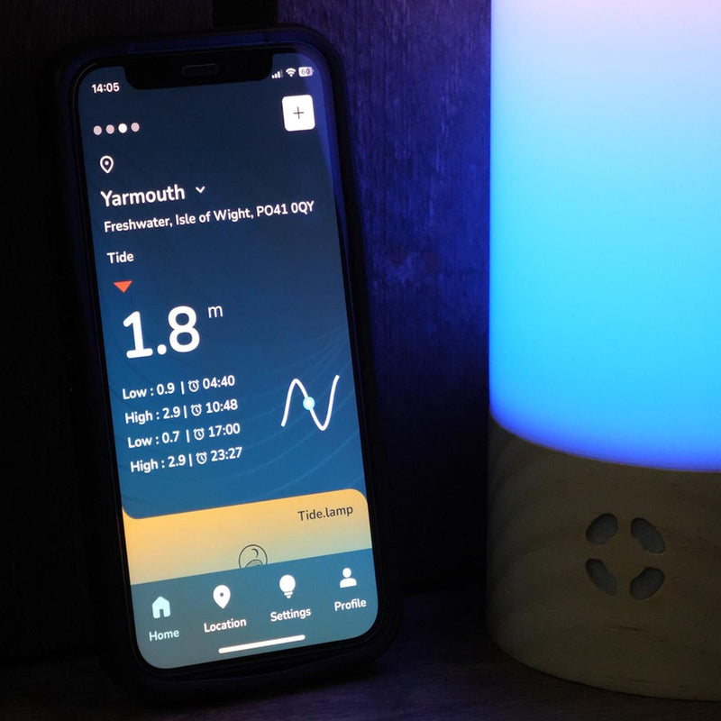 Tide.lamp - Your Connection to the Coast Wherever You Are