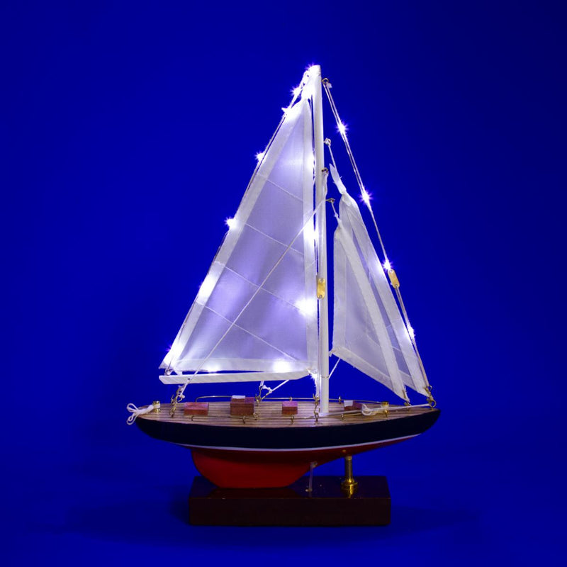 Yacht 25cm with LED Lights