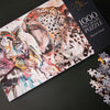 Meg H Colourful Big Cats 1000 pc Puzzle