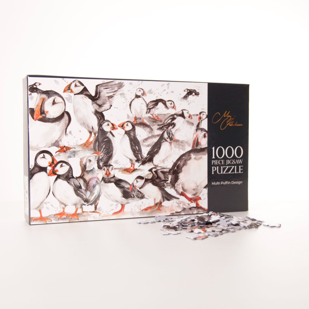 Meg H Puffins 1000 pc Puzzle