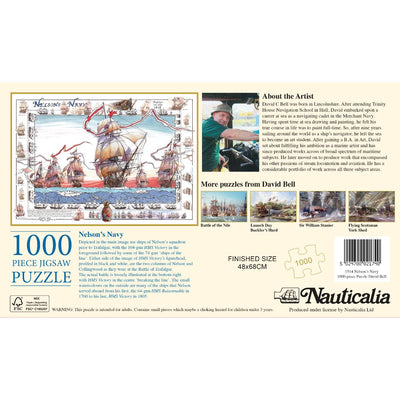 Nelson's Navy by David Bell 1,000-piece Puzzle