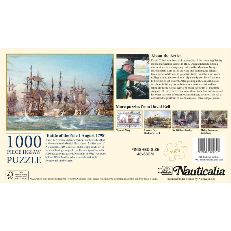 Battle of the Nile by David Bell 1,000-piece Puzzle