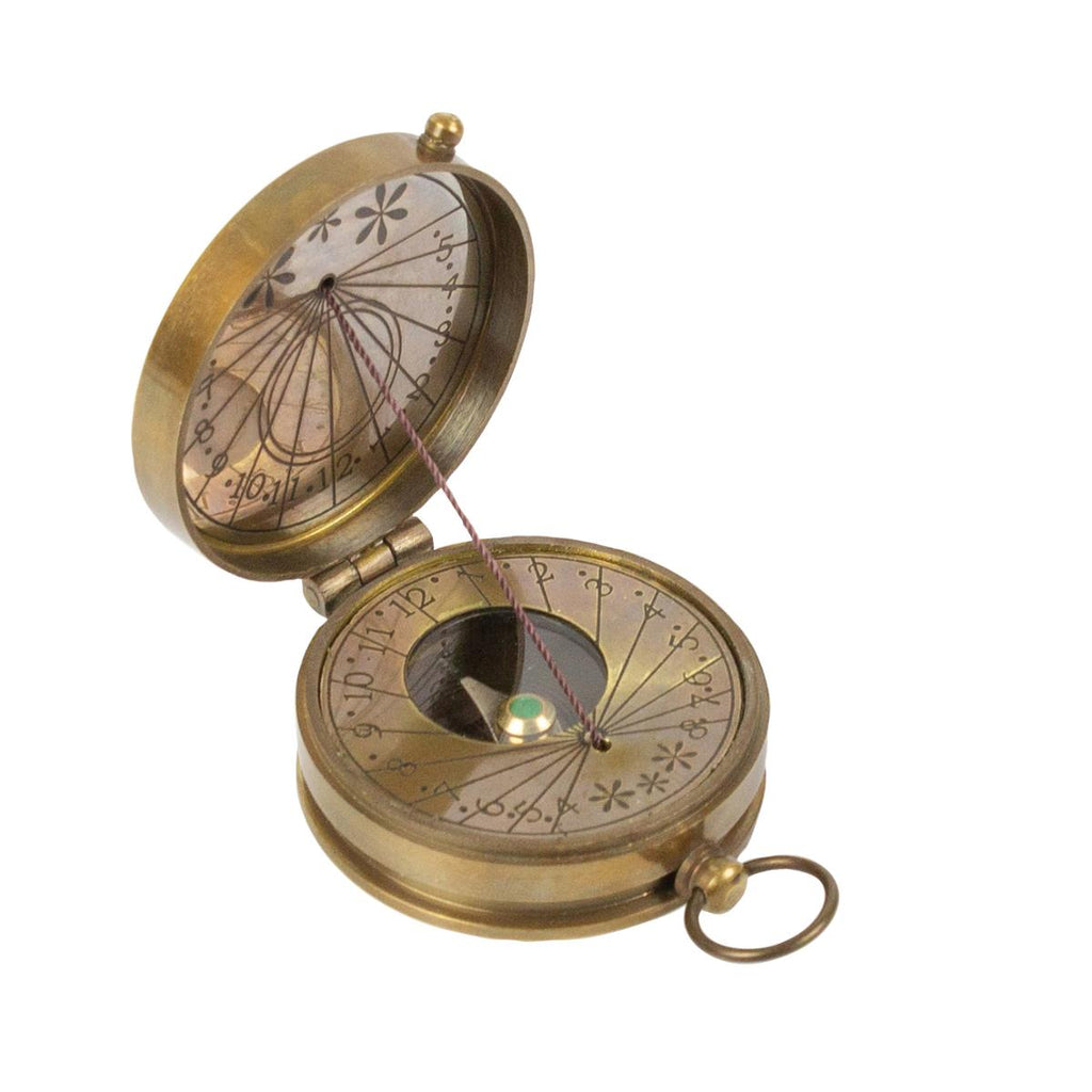 Pocket Sundial with String Gnomon