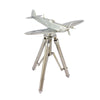 Aluminium Spitfire on Tripod