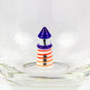 Tumblers with Miniature Glass Sculptures