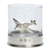 Pewter-mounted Whisky Tumblers