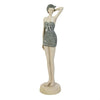 Elegant ladies, stripes 30cm