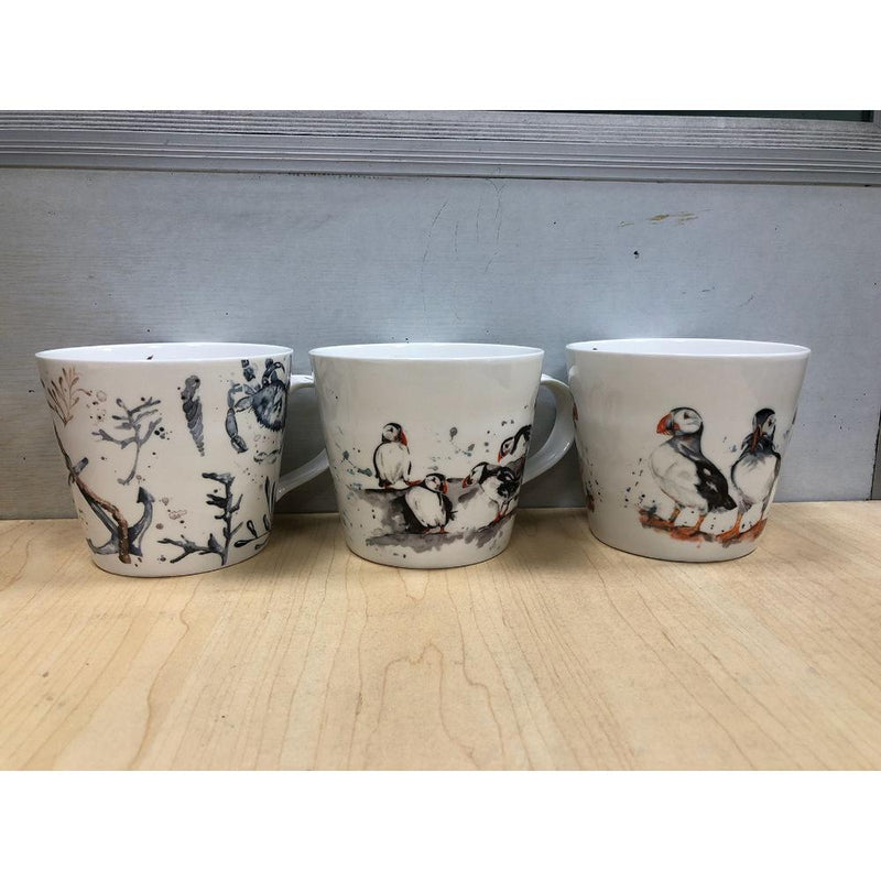 Meg Hawkins Puffin Group Mug