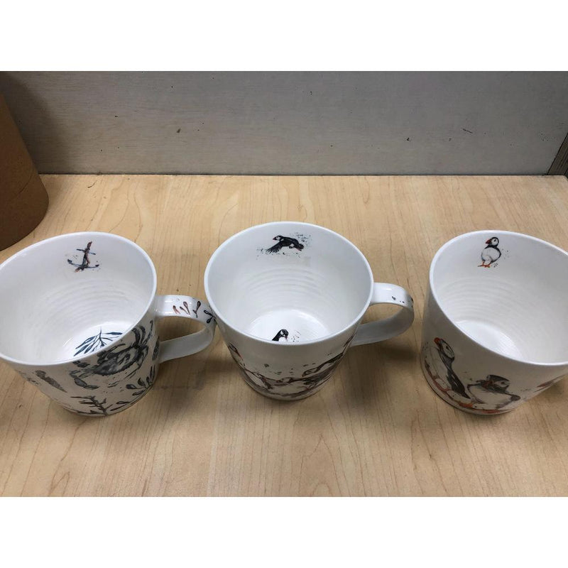 Meg Hawkins Puffin Trio Mug