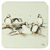 Meg Hawkins Puffin Coasters, set of 4