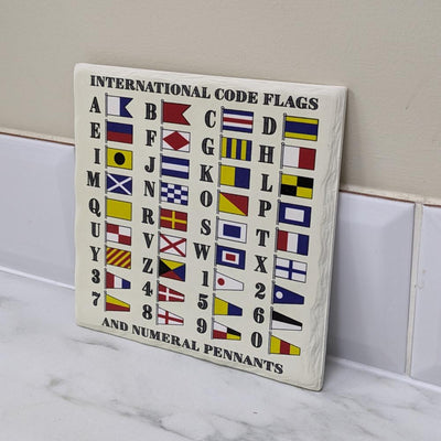 International Code Flags Trivet Pot Rest