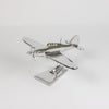 Aluminium Hawker Hurricane Sculpture, 6"