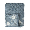 British Wool Nautical Throw, 5'x4'