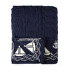 British Wool Nautical Throw, 5'x4'