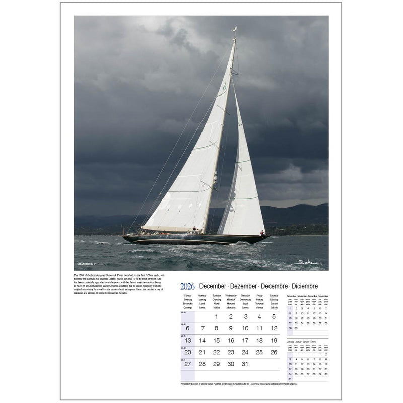 Beken of Cowes Calendar 2026 - Yachting