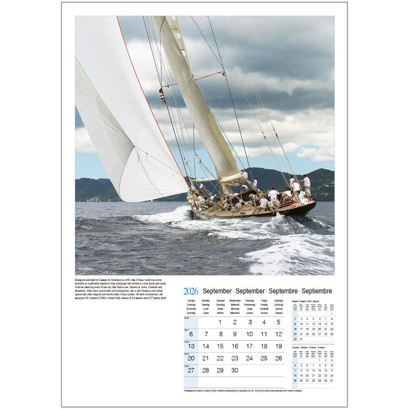Beken of Cowes Calendar 2026 - Beauty of Sail