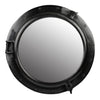 Aluminium Porthole Mirror, dark pewter