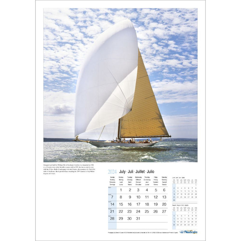 2024 Beken of Cowes Beauty of Sail Calendar