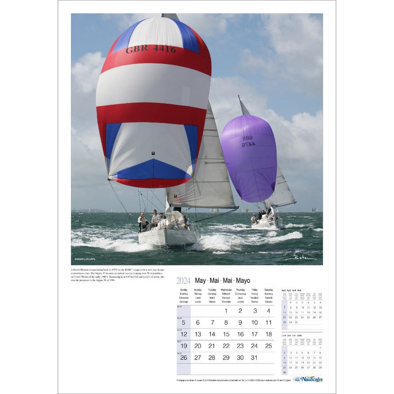 2024 Beken of Cowes Yachting Calendar