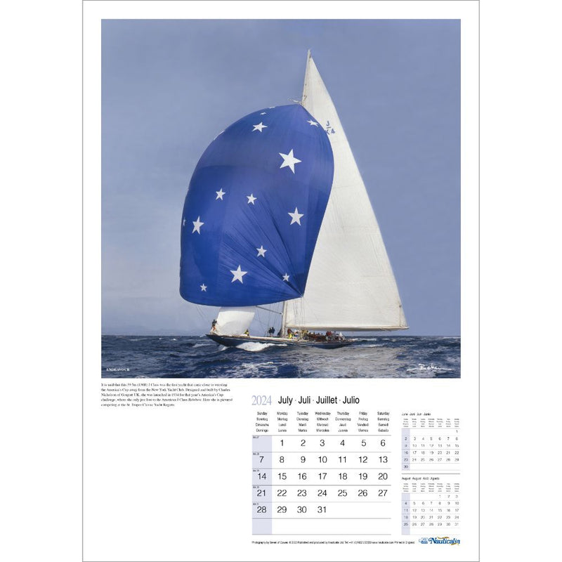 2024 Beken of Cowes Yachting Calendar