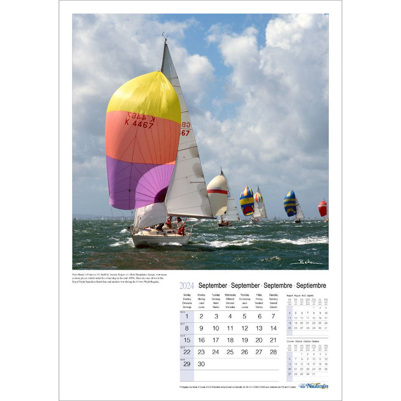2024 Beken of Cowes Yachting Calendar