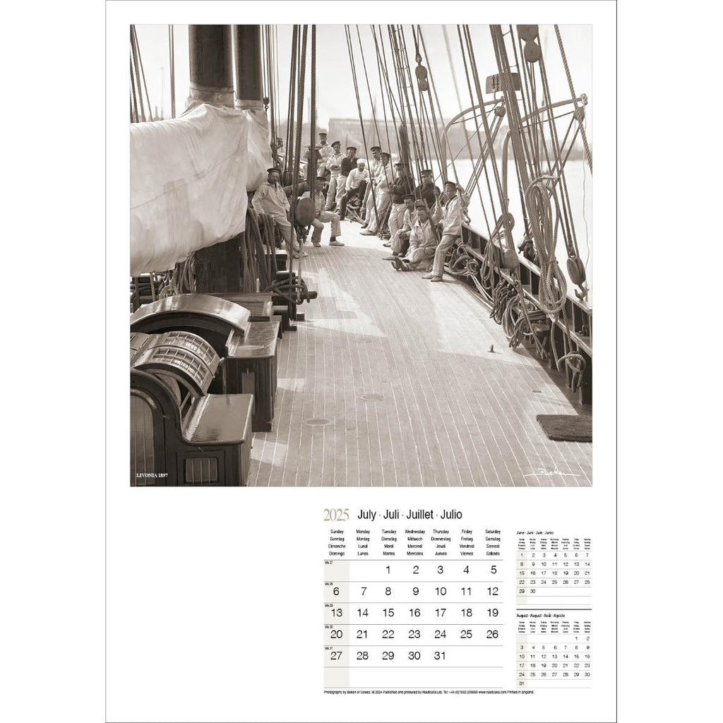 Beken of Cowes Calendar 2025 Classic Nauticalia