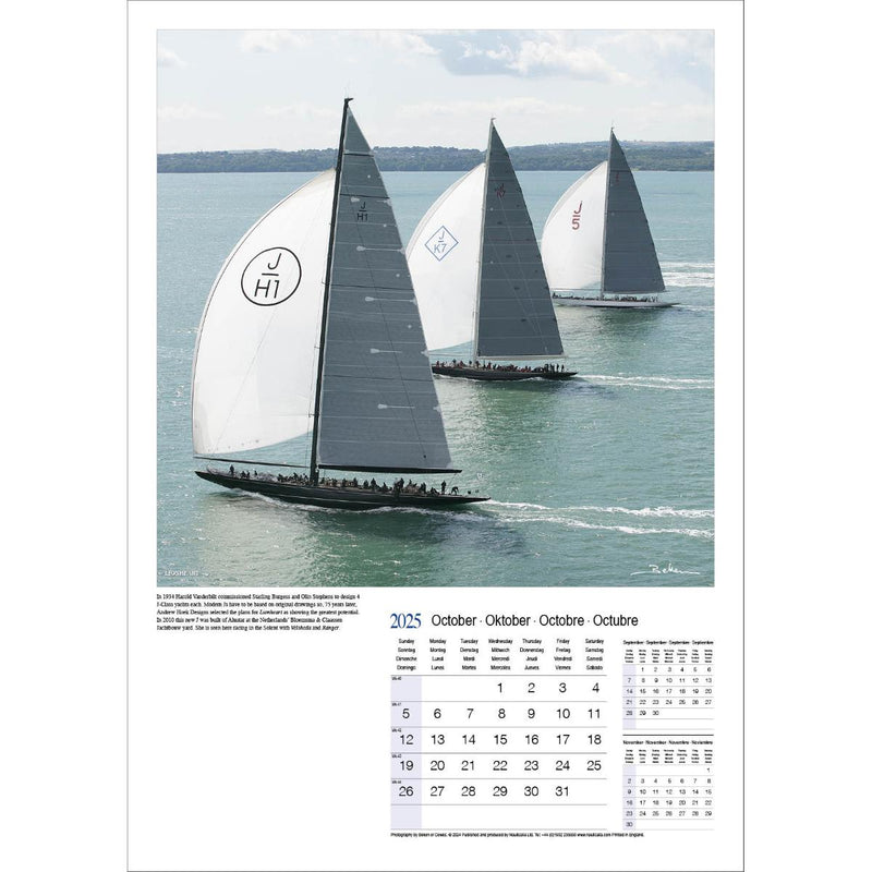 Beken of Cowes Calendar 2025 - Yachting