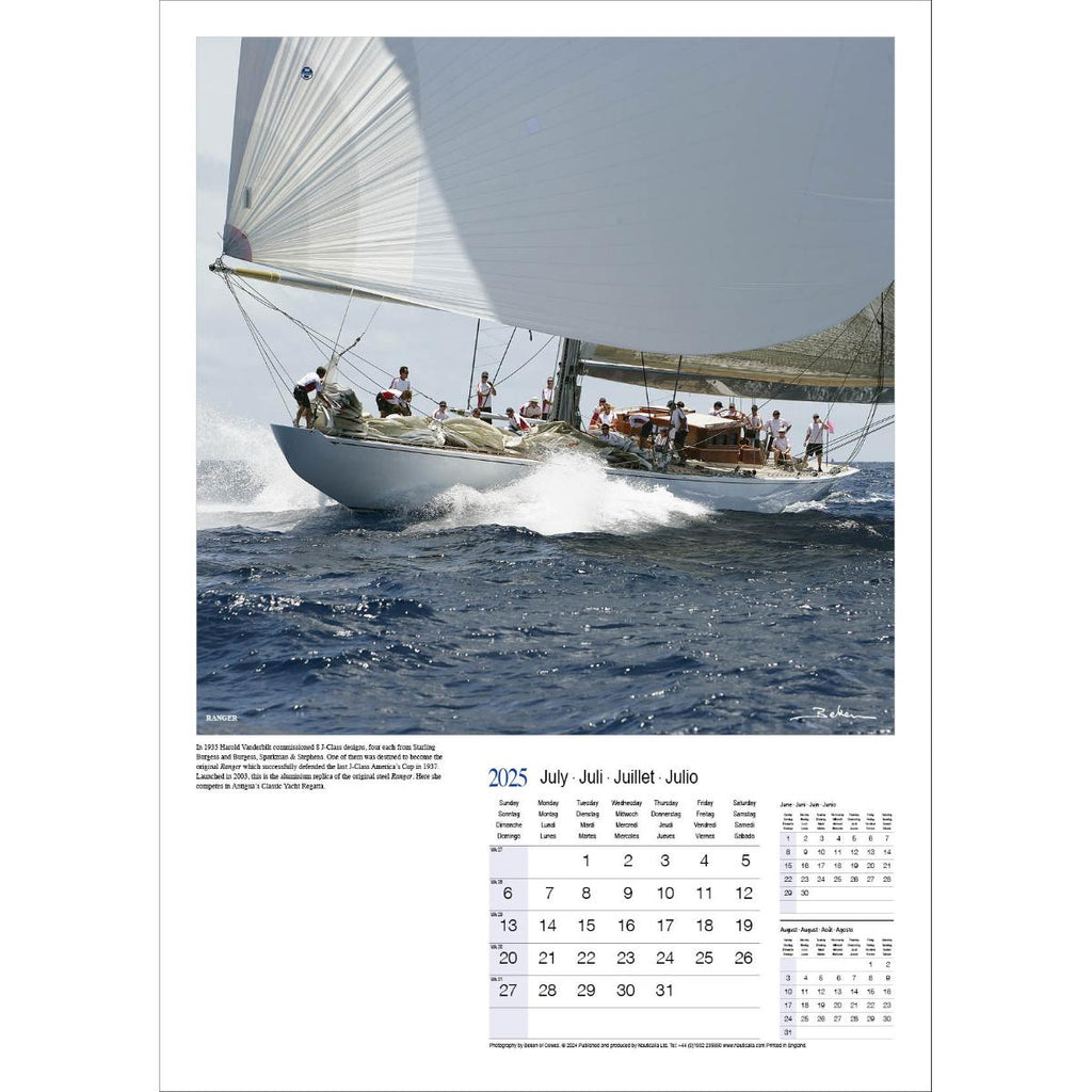 Beken of Cowes Calendar 2025 Yachting Nauticalia