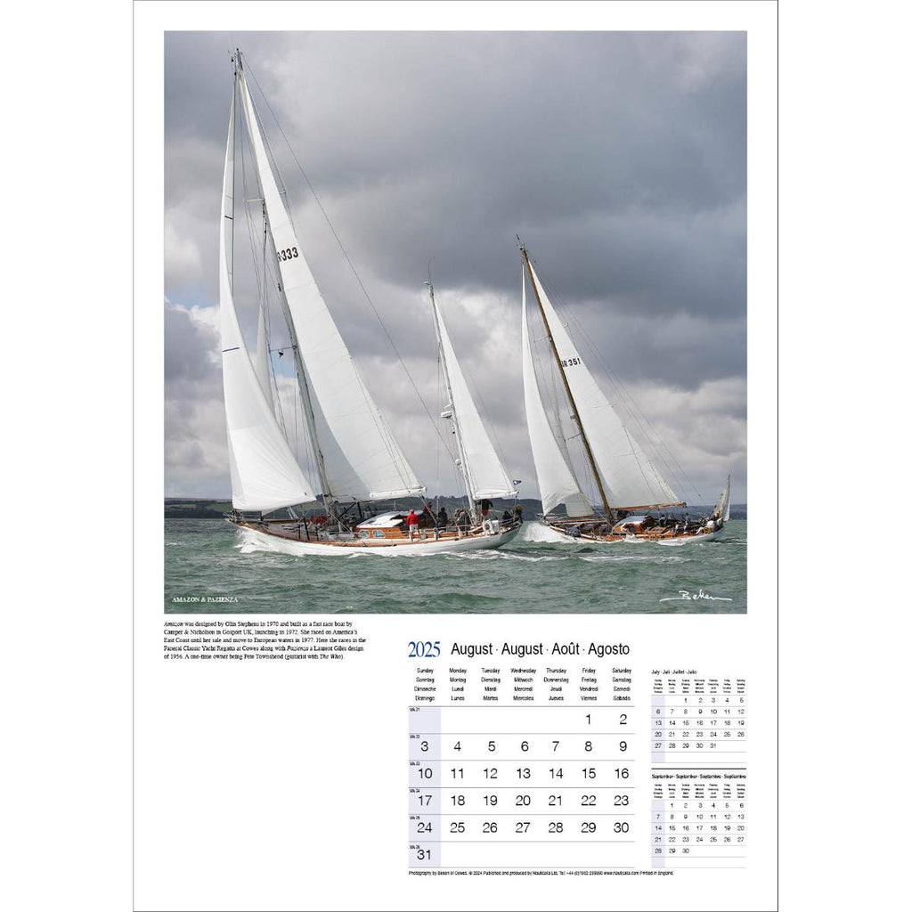 Beken of Cowes Calendar 2025 Yachting Nauticalia