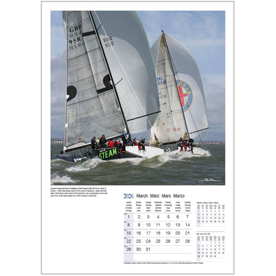Beken of Cowes Calendar 2026 - Yachting