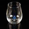 Tumblers with Miniature Glass Sculptures