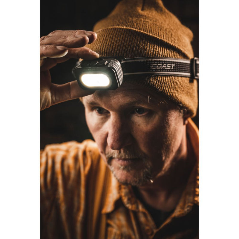 Rechargeable Head Torch with Variable Light Control