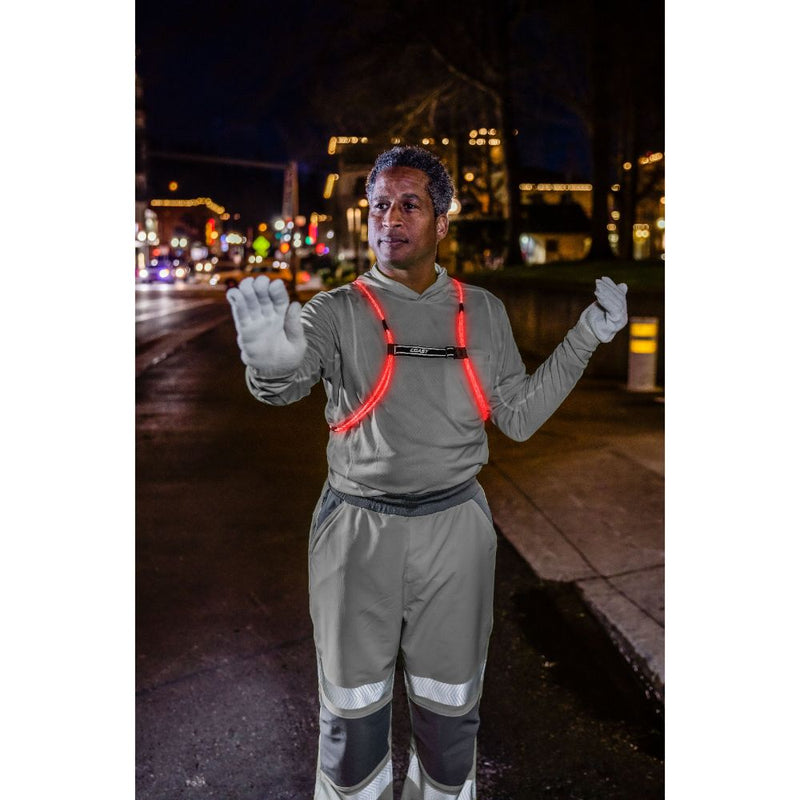 Wearable LED Cord. Be Seen, Be Safe