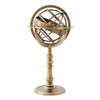 Vopel Tribute Armillary Sphere on Brass Pedestal