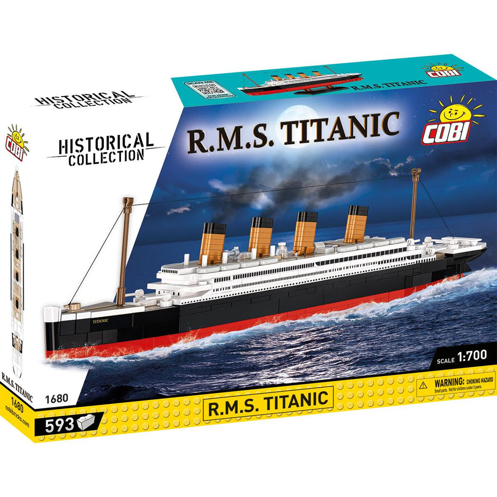 Titanic Brick Model Kit, 593pcs – Nauticalia