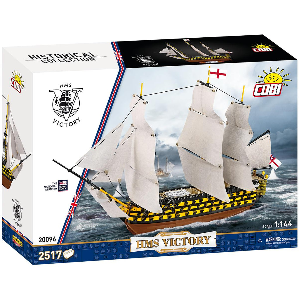 HMS Victory Brick Model Kit, 2,517pcs
