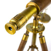 Leather Bound Desk Telescope, 27cm