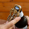 Lobster bottle opener, antique finish