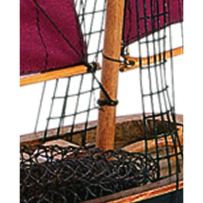 Brixham Trawler Breton sails
