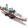 HMS Belfast Brick Model Kit, 1,517pcs