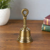 2" Brass Handbell with Rope-effect Handle